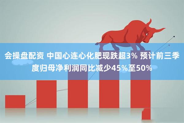 会操盘配资 中国心连心化肥现跌超3% 预计前三季度归母净利润同比减少45%至50%